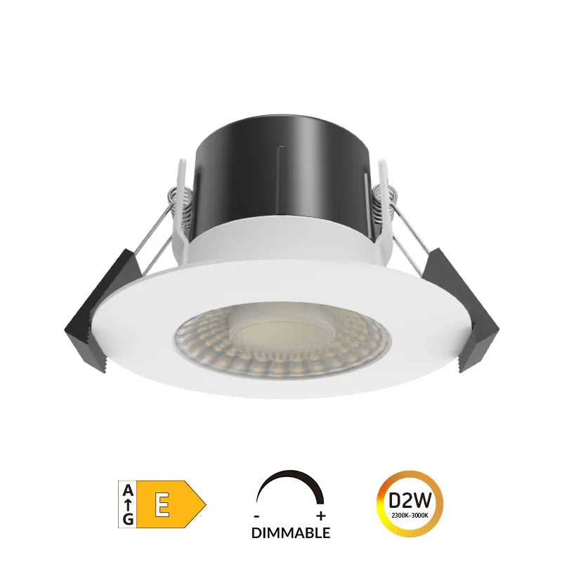 Klar-Built in Driver 3CCT IP65 Waterproof and Fire Rated Downlight