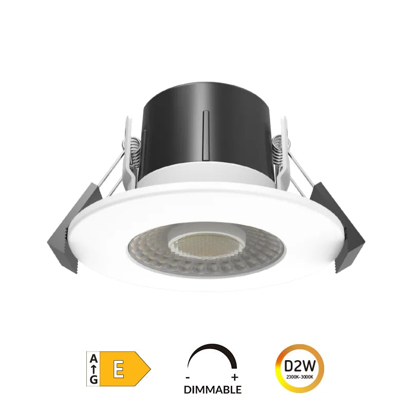 Klar-External Driver IP65 Waterproof and Fire Rated Downlight