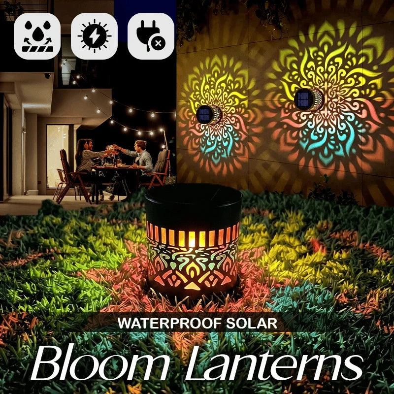☀️ Solar Mandala Light for Garden & Patio – 2-in-1 Floor Lamp & Wall Light – Ornamental Light Decoration with Vintage Effect – Rustproof & Durable