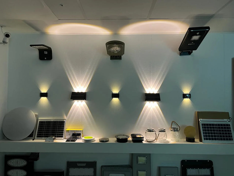 6W UP & DOWN SOLAR WALL LIGHT