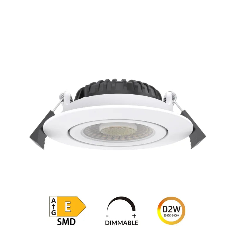 Blaze -68- SMD LED Downlight Adjustable Leaf spring