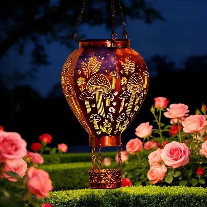 ✨ Solar Hot Air Balloon Garden Lantern