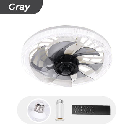 💥2026 HOT SALE 50% OFF💥  2-in-1 Mute Adjustable Fan Light with Remote Control