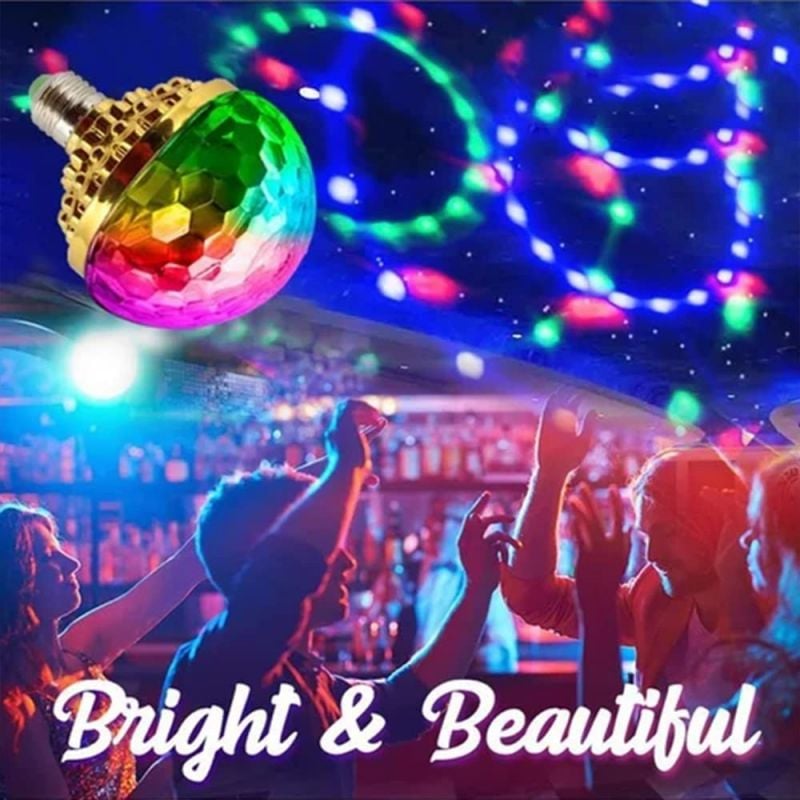 🔥Party essentials- Colorful Rotating Disco Ball Light