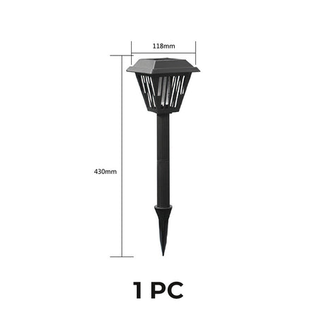 Outdoor Solar Powered Mosquito Killer Lamp-Stake or Stand Use