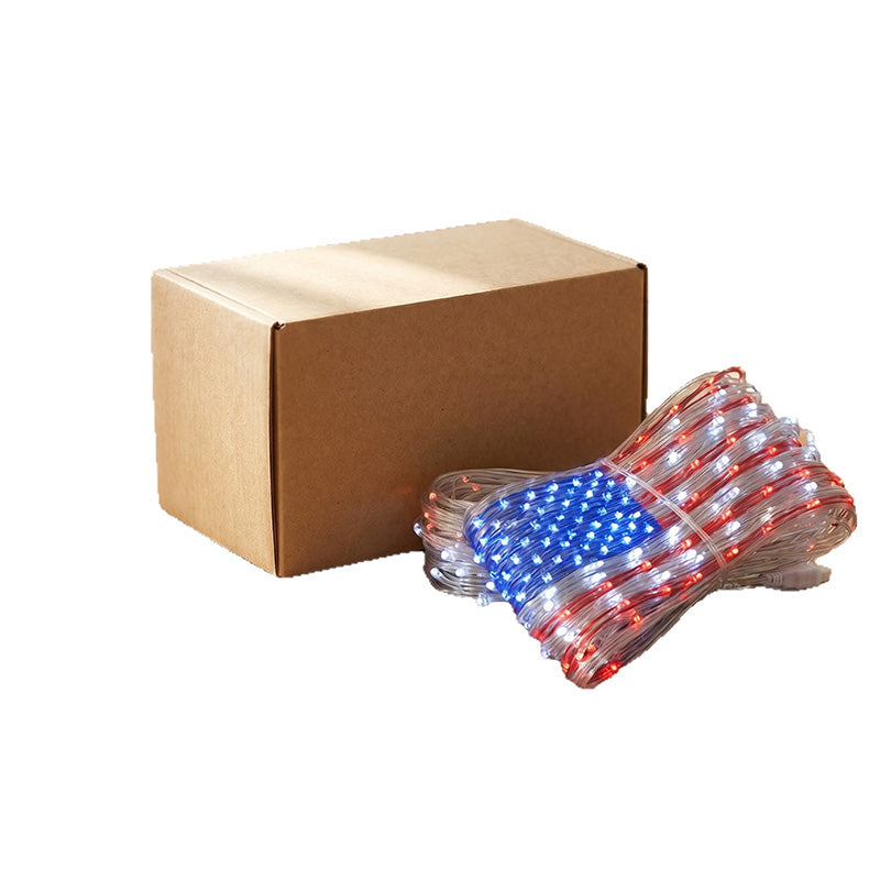 ❤️LIMITED-TIME 50% OFF! ✨ Patriotic Flag Net Lights – USB, Waterproof, 50,000-Hour ✨